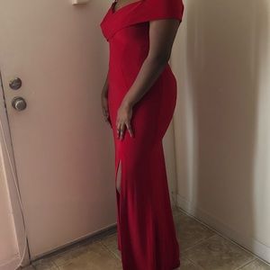 Formal Off the Shoulder Dress